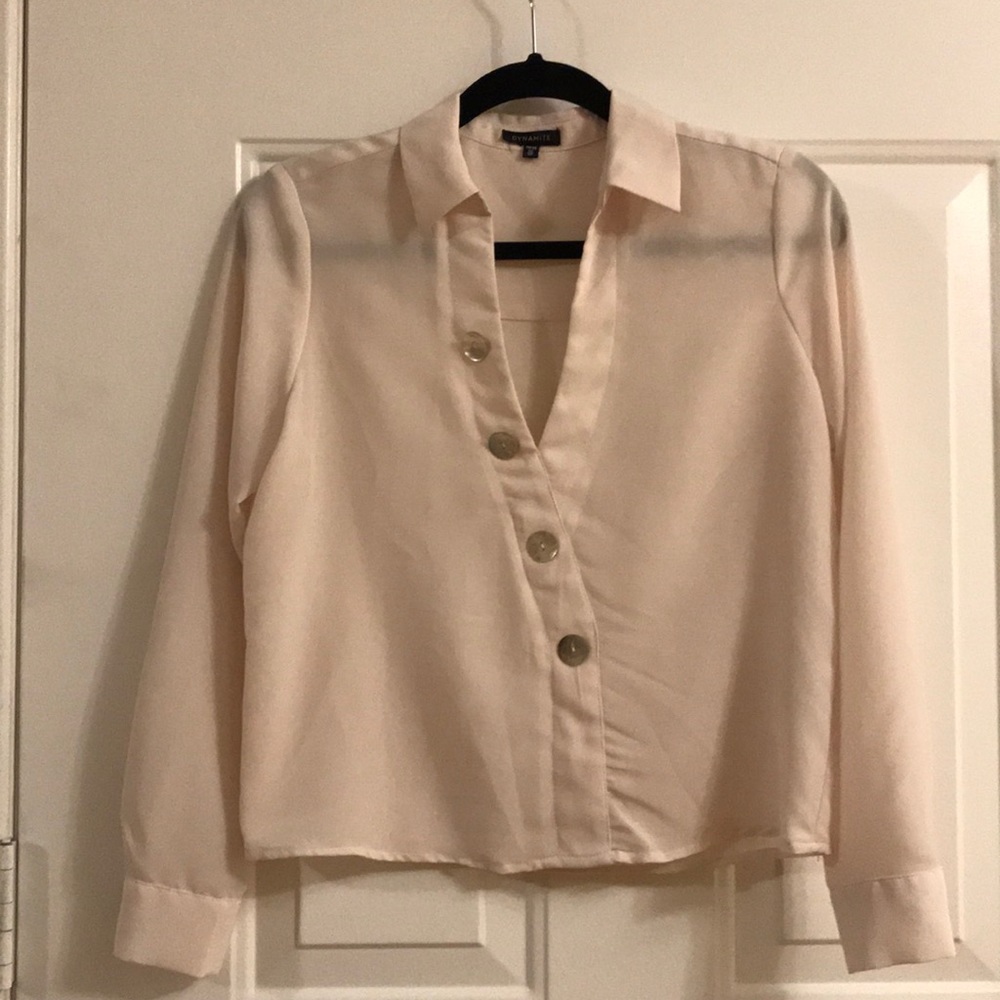 🍒3/$30 Dynamite shear blouse